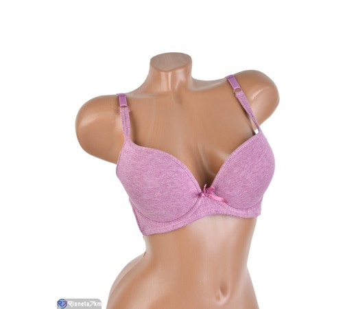 Бюстгальтер на весну/осінь (6 шт. р.сетка 80-105) фіолетовий  "Mirella"