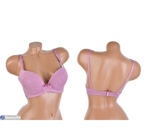 Бюстгальтер на весну/осінь (6 шт. р.сетка 80-105) фіолетовий  "Mirella"