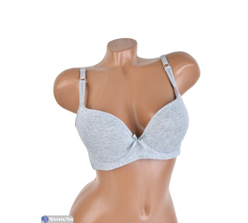 Бюстгальтер на весну/осінь (6 шт. р.сетка 80-105) сірий  "Mirella"