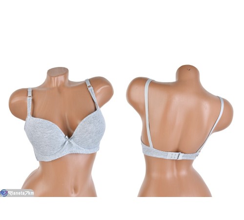 Бюстгальтер на весну/осінь (6 шт. р.сетка 80-105) сірий  "Mirella"