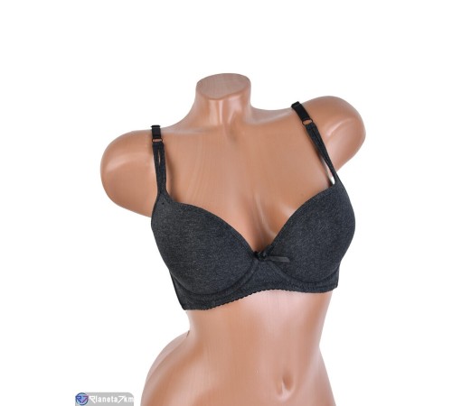 Бюстгальтер на весну/осінь (6 шт. р.сетка 80-105) чорний  "Mirella"