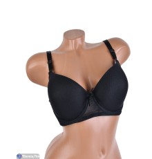 Бюстгальтер на весну/осінь (6 шт. р.сетка 95-120) чорний  "Mirella"