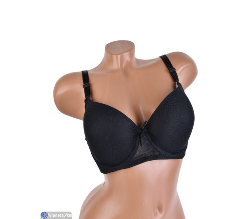Бюстгальтер на весну/осінь (6 шт. р.сетка 95-120) чорний  "Mirella"