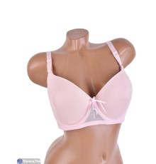Бюстгальтер на весну/осінь (6 шт. р.сетка 95-120) рожевий  "Mirella"