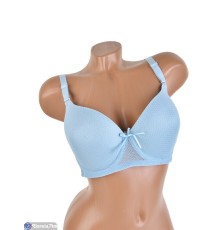 Бюстгальтер на весну/осінь (6 шт. р.сетка 95-120) блакитний  "Mirella"