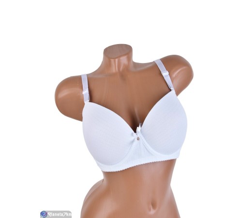 Бюстгальтер на весну/осінь (6 шт. р.сетка 95-120) білий  "Mirella"
