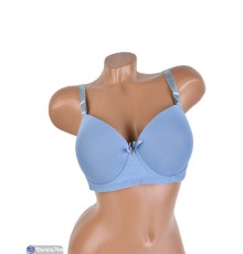 Бюстгальтер на весну/осінь (6 шт. р.сетка 95-120) блакитний  "Mirella"