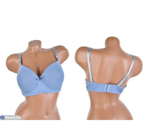 Бюстгальтер на весну/осінь (6 шт. р.сетка 95-120) блакитний  "Mirella"