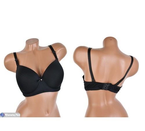 Бюстгальтер на весну/осінь (6 шт. р.сетка 95-120) чорний  "Mirella"