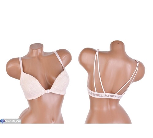 Бюстгальтер на весну/осінь (6 шт. р.сетка 80-105) рожевий  "Mirella"