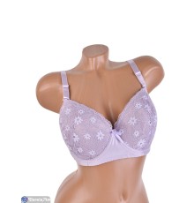 Бюстгальтер на весну/осінь (6 шт. р.сетка 95-120) фіолетовий  "Mirella"