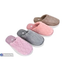 Тапки жіночі на зиму (12 пар р.36-41) мікс  "Lexi"