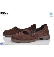 Туфлі жіночі на весну/осінь (8 пар р.36-40) коричневий  "Vika"