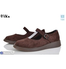 Туфлі жіночі на весну/осінь (8 пар р.36-40) коричневий  "Vika"