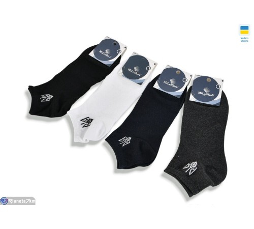 Шкарпетки чоловічі на весну/осінь (12 шт. р.сетка 41-45) мікс  "Kalabok"