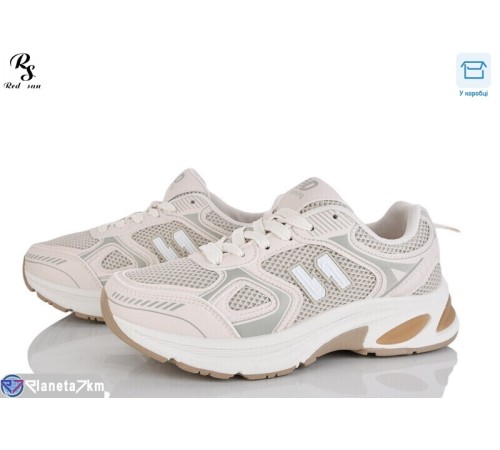 Кросівки жіночі на весну/осінь (8 пар р.36-41) бежевий  "Red Sun"