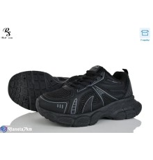 Кросівки жіночі на весну/осінь (8 пар р.36-41) чорний  "Red Sun"