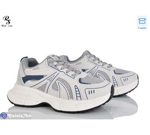 Кросівки жіночі на весну/осінь (8 пар р.36-41) сірий  "Red Sun"