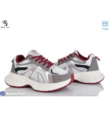 Кросівки жіночі на весну/осінь (8 пар р.36-41) сірий  "Red Sun"