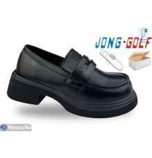 Дитячі туфлі на весну/осінь (8 пар р.30-37) чорний  "STRONGO"