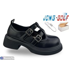 Дитячі туфлі на весну/осінь (8 пар р.30-37) чорний  "STRONGO"