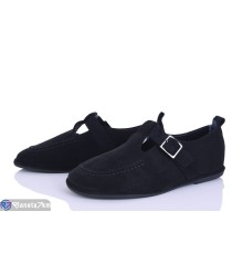 Туфлі жіночі на весну/осінь (8 пар р.36-41) чорний  "LOREDANA"