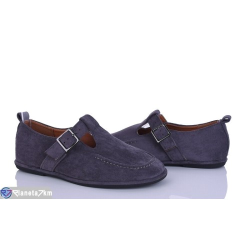 Туфлі жіночі на весну/осінь (8 пар р.36-41) сірий  "LOREDANA"