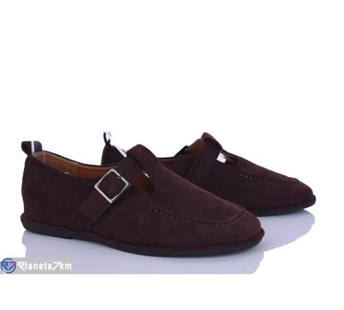 Туфлі жіночі на весну/осінь (8 пар р.36-41) коричневий  "LOREDANA"