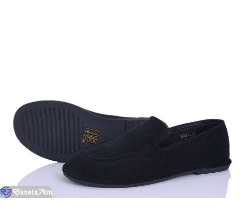 Туфлі жіночі на весну/осінь (8 пар р.36-41) чорний  "LOREDANA"