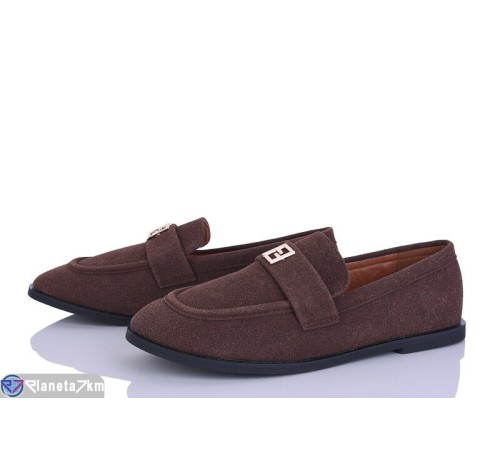 Туфлі жіночі на весну/осінь (8 пар р.36-41) коричневий  "LOREDANA"