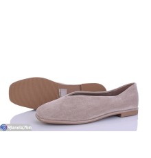 Балетки жіночі на весну/осінь (8 пар р.36-41) бежевий  "LOREDANA"