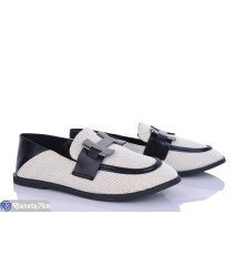 Туфлі жіночі на весну/осінь (8 пар р.36-41) бежевий  "LOREDANA"