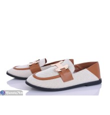 Туфлі жіночі на весну/осінь (8 пар р.36-41) бежевий  "LOREDANA"