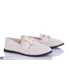 Туфлі жіночі на весну/осінь (8 пар р.36-41) бежевий  "LOREDANA"