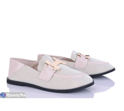 Туфлі жіночі на весну/осінь (8 пар р.36-41) бежевий  "LOREDANA"