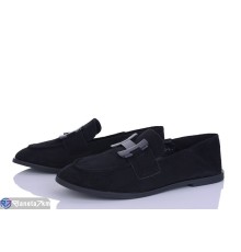 Туфлі жіночі на весну/осінь (8 пар р.36-41) чорний  "LOREDANA"