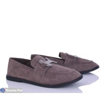 Туфлі жіночі на весну/осінь (8 пар р.36-41) коричневий  "LOREDANA"