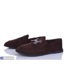 Туфлі жіночі на весну/осінь (8 пар р.36-41) коричневий  "LOREDANA"