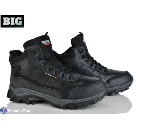 Черевики чоловічі на зиму (8 пар р.41-46) чорний  "BIG"