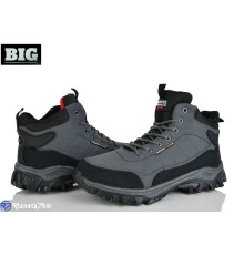 Черевики чоловічі на зиму (8 пар р.41-46) сірий  "BIG"
