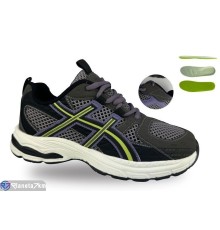 Дитячі кросівки на весну/осінь (8 пар р.36-41) сірий  "STRONGO"