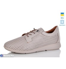 Кросівки жіночі на літо (6 пар р.37-41) коричневий  "LIKA"