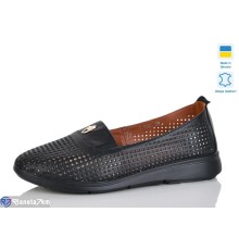 Туфлі жіночі на літо (6 пар р.37-41) чорний  "LIKA"