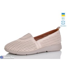 Туфлі жіночі на літо (6 пар р.37-41) коричневий  "LIKA"