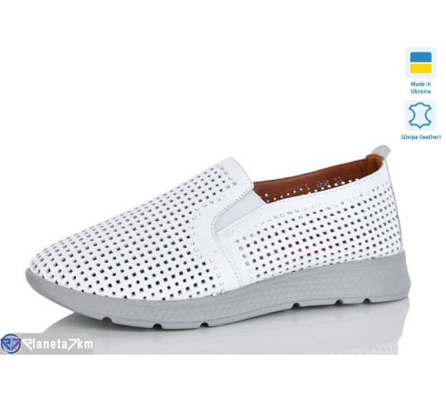 Туфлі жіночі на літо (6 пар р.37-41) білий  "LIKA"
