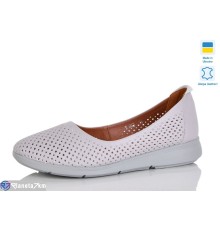 Балетки жіночі на літо (6 пар р.37-41) сірий  "LIKA"