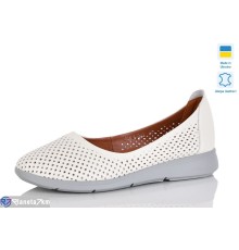 Балетки жіночі на літо (6 пар р.37-41) бежевий  "LIKA"