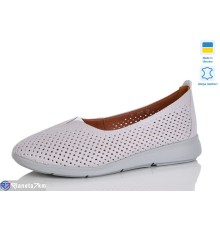 Балетки жіночі на літо (6 пар р.37-41) сірий  "LIKA"