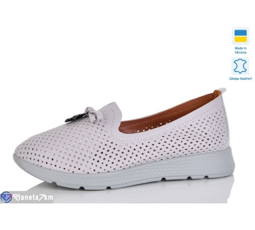 Туфлі жіночі на літо (6 пар р.37-41) сірий  "LIKA"