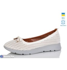 Балетки жіночі на літо (6 пар р.37-41) бежевий  "LIKA"